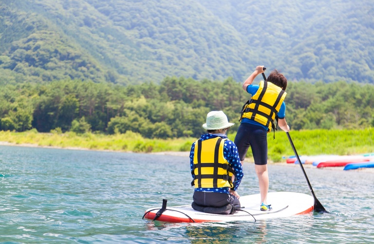 アクティビティで子どもと一緒に思い出づくり | 群馬でサップならOutdoor Village ZION